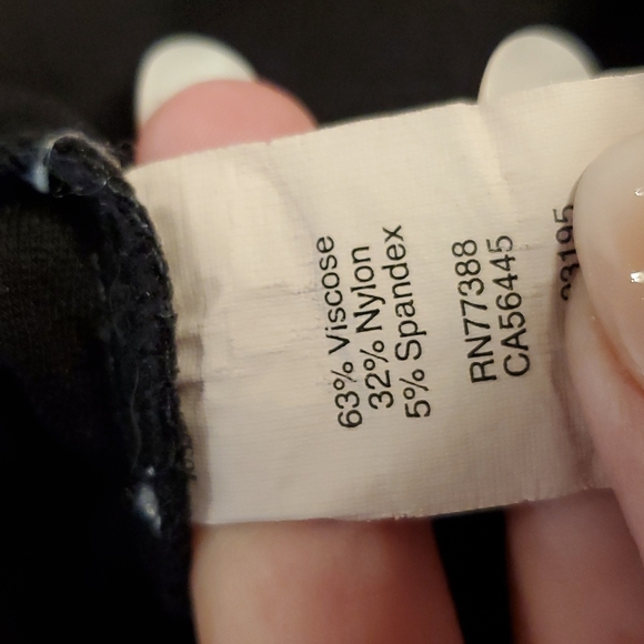 J. Crew The Gigi black leggings size zipper size 0 - Picture 5 of 9